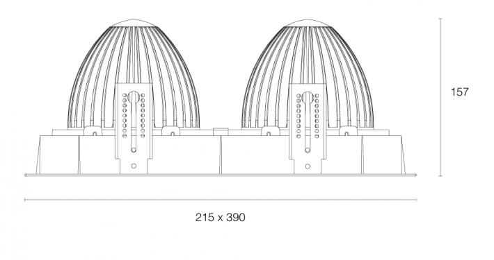 Asta Einbauleuchte LED