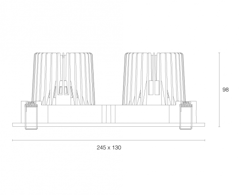 Einbauarmaturen LED - Flo