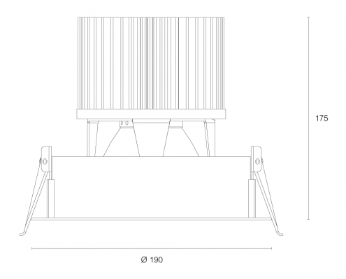 LED Einbaustrahler - Movimento