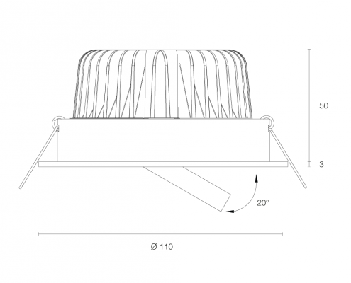 Smooth Einbauleuchte LED