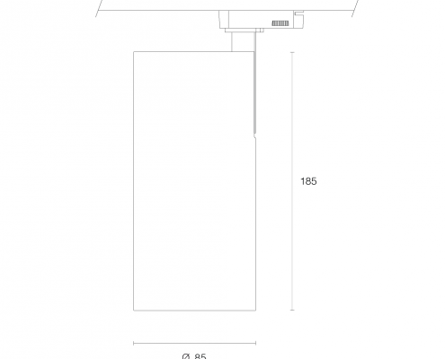 Vide Track LED-Schienenstrahler